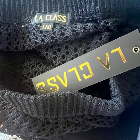 Handmade Fringe Maxi Cover Up - Black - Picture 15 of 15